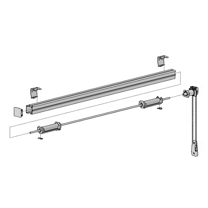 Roman Blind Components